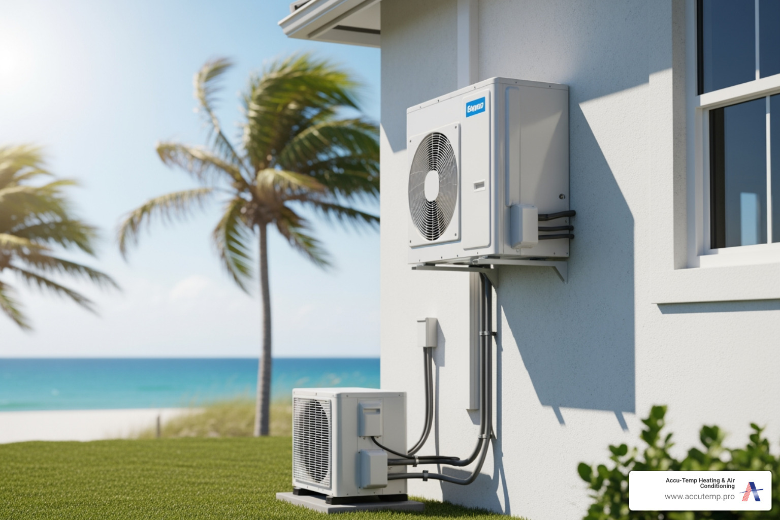 mini split heat pumps installation affordable in flagler beach, fl